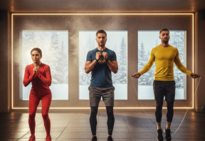 3 אימוני כושר שיחחמו אתכם בחורף