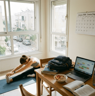 שגרת בוקר אקטיבית לסטודנטים